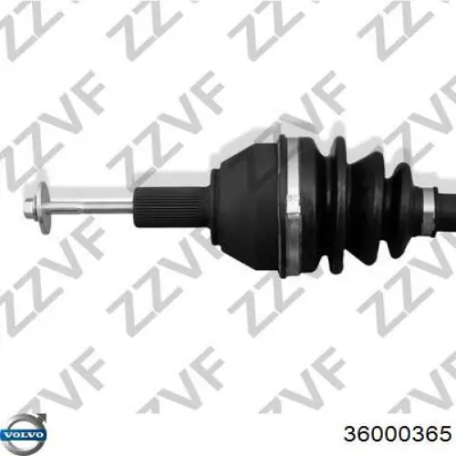 Привід передній лівий Volvo 36002653 ціна, від 91.22 USD