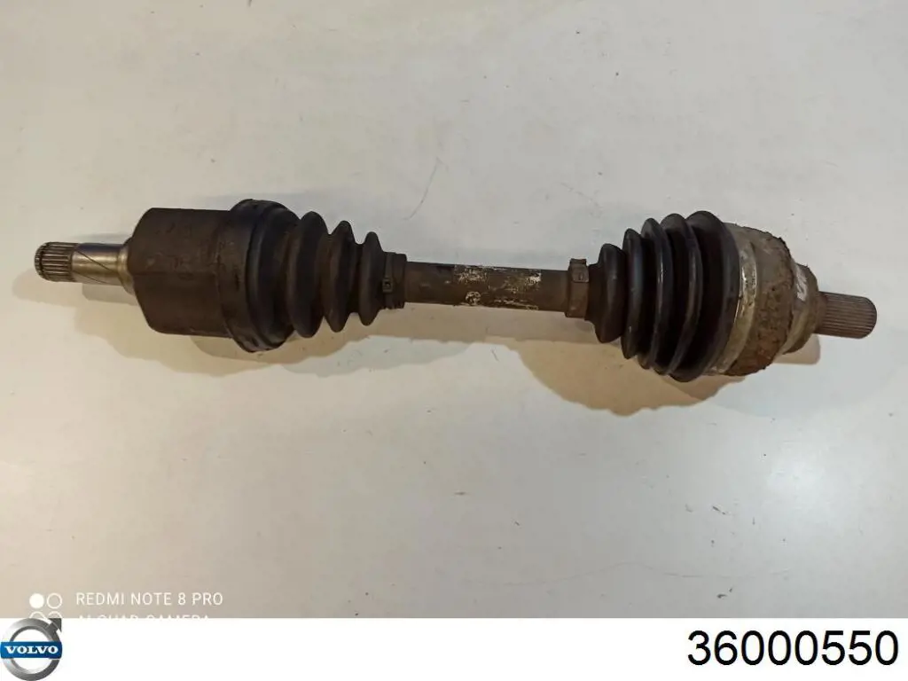 36000550 Volvo Привід лівий