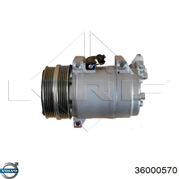 Купити 36000570 Volvo Компресор кліматичної установки