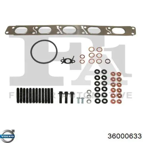 Турбіна Volvo 36000633 ціна, від 1203.82 USD