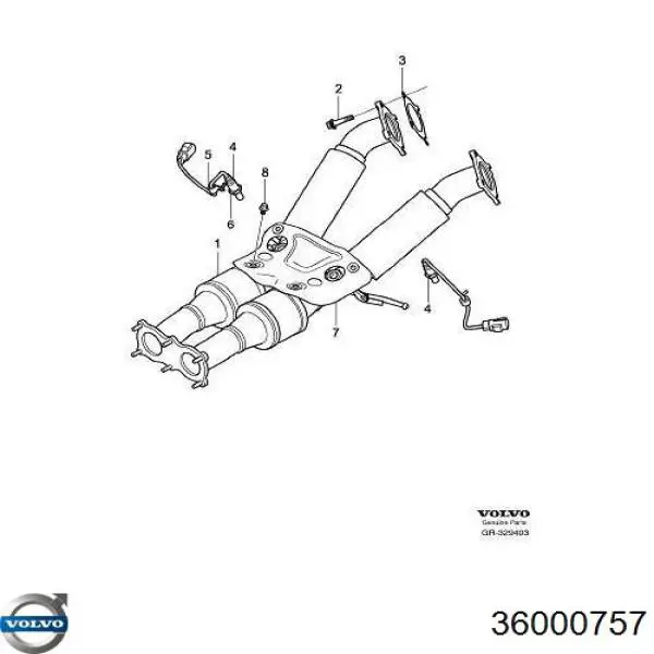36000757 Volvo 