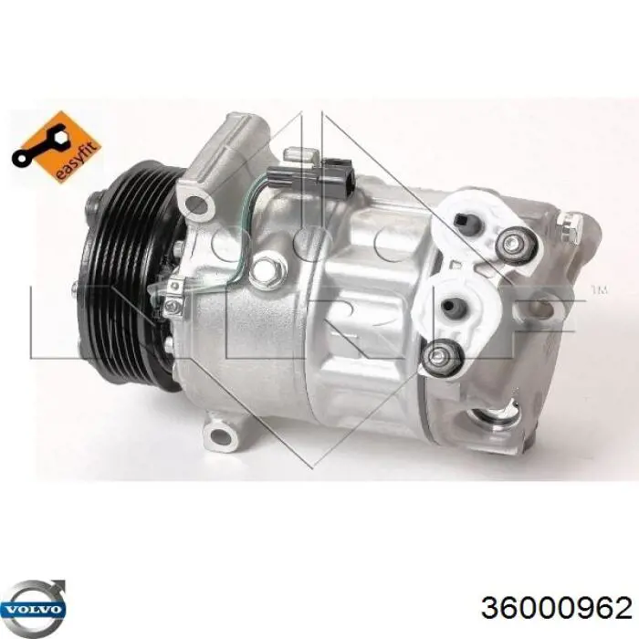 Компресор системи кондиціювання Volvo 36000962 ціна, від 255.75 USD