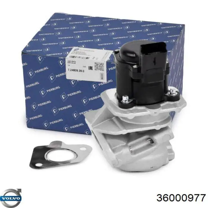 Клапан ЄГР 36000977 Volvo
