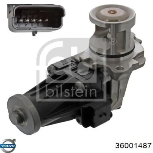 Клапан EGR Volvo 36001487 ціна, від 115.26 USD