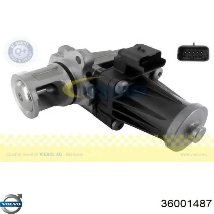36001487 Volvo Клапан рециркуляції відпрацьованих газів EGR