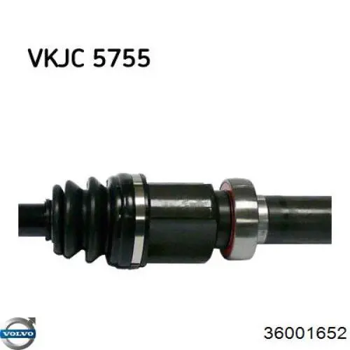 Граната колісна Volvo 36001652 ціна, від 32.02 USD