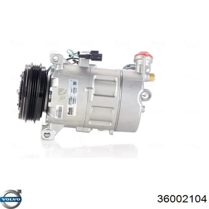 Компресор кондиціонера 36002104 Volvo