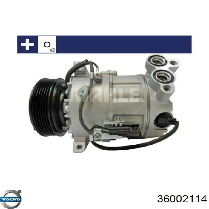 Компресор системи кондиціювання Volvo 36002114 ціна, від 348.83 USD