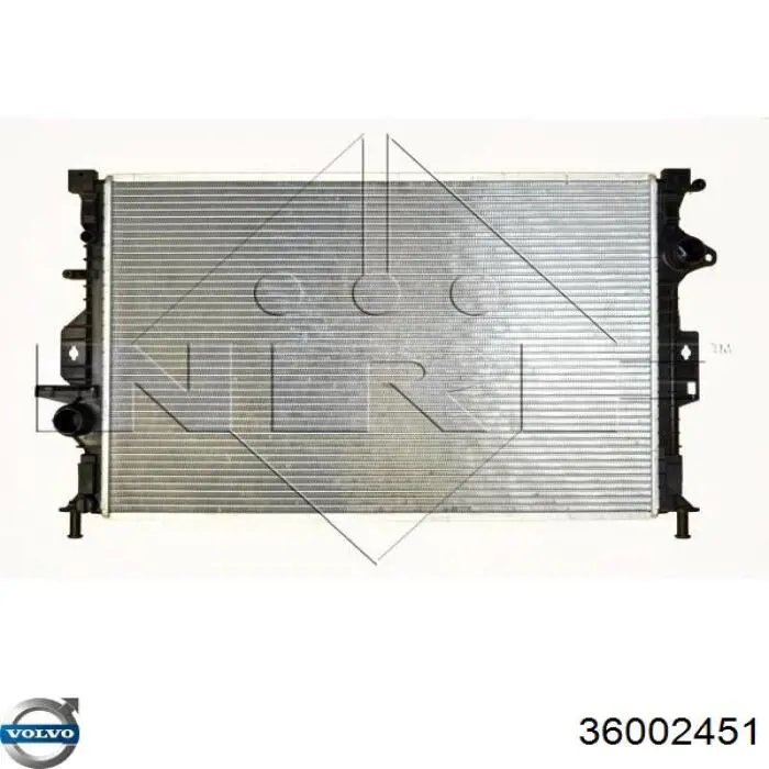 Радіатор основний Volvo 36002451 ціна, від 85.17 USD