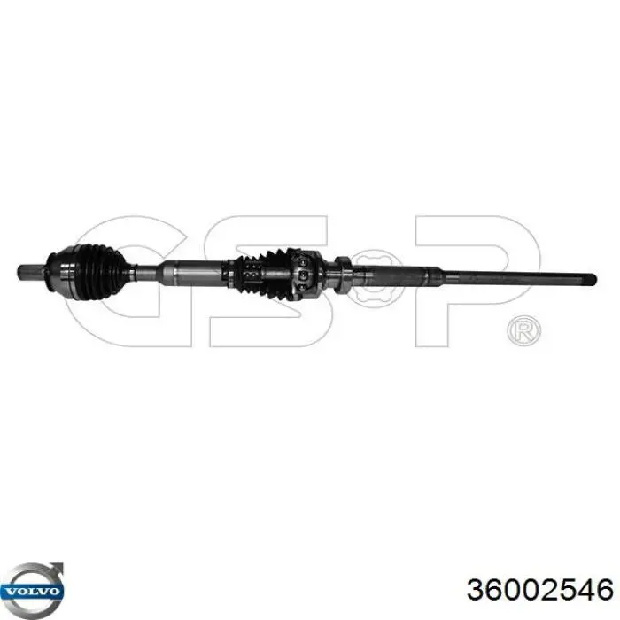 Купити 30783071 Volvo Піввісь права