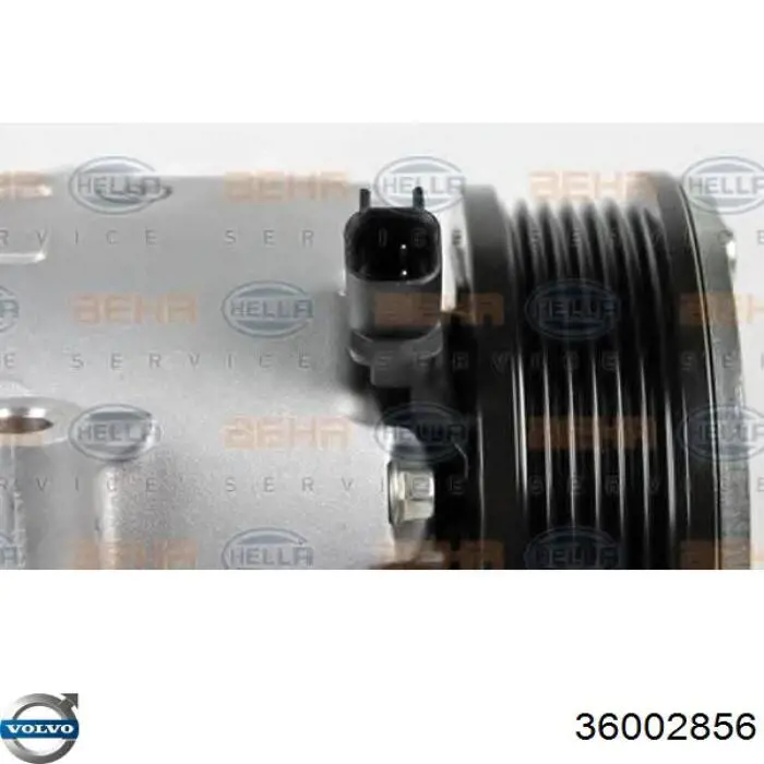 Купити 36002856 Volvo Муфта компресора кондиціонера