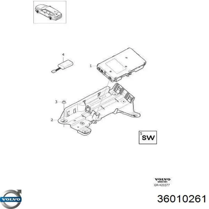  Volvo 36010584 ціна, від 506.19 USD