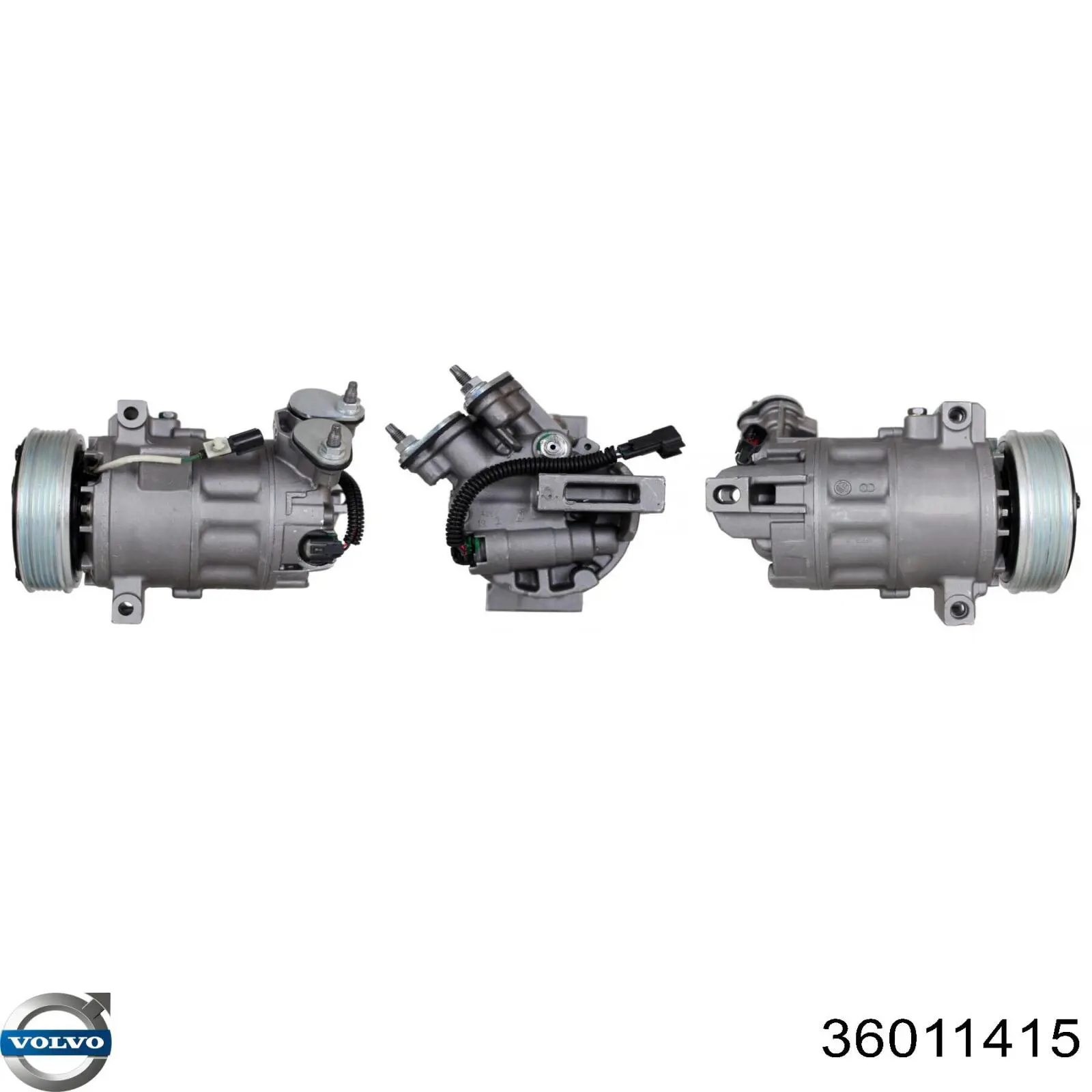 Компресор кондиціонера 36010449 Volvo