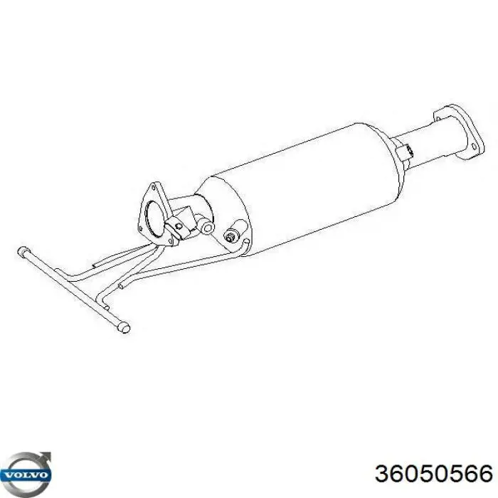 Купити 36050566 Volvo Сажевый фільтр