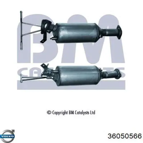 36050566 Volvo Фільтр ДПФ