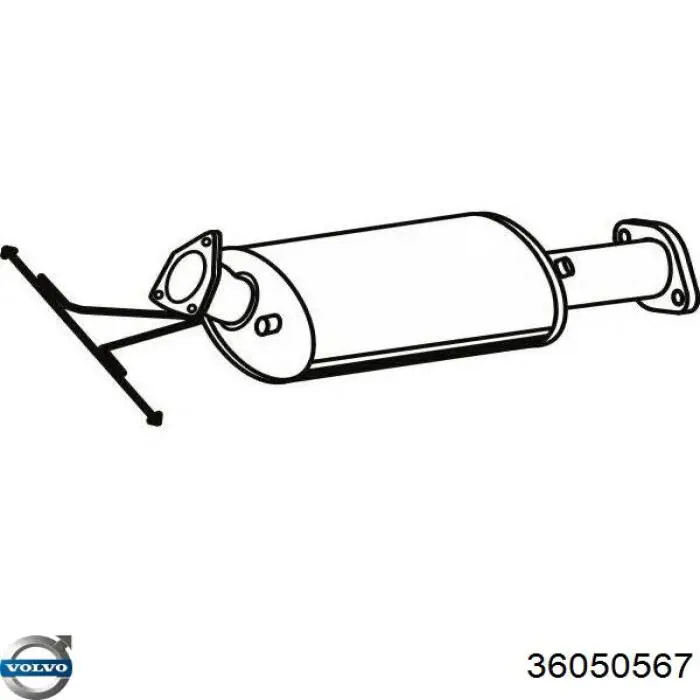 36050567 Volvo Фільтр ДПФ