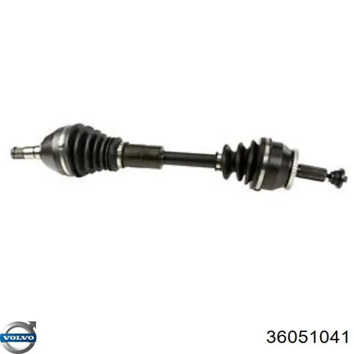 Купити 305721 GKN-Spidan Ліва піввісь