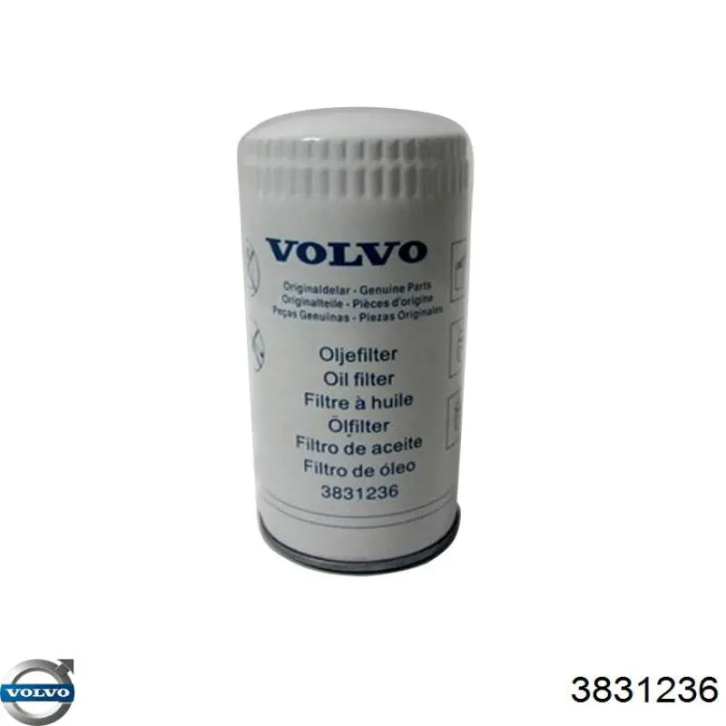 3831236 Volvo фільтр гідравлічної системи