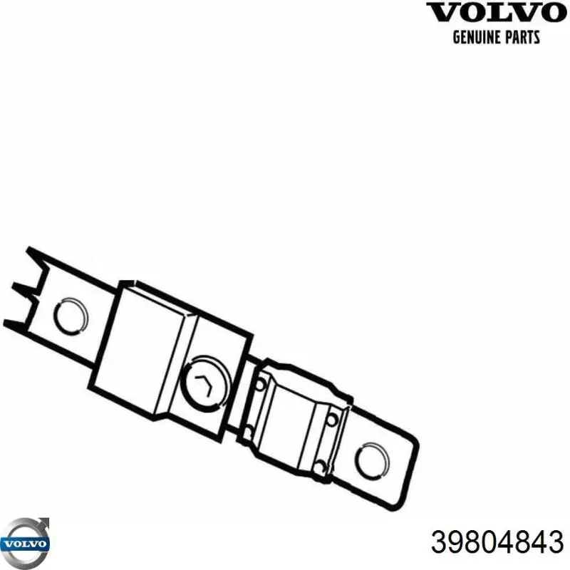 39804843 Volvo Накладка водійського дзеркала