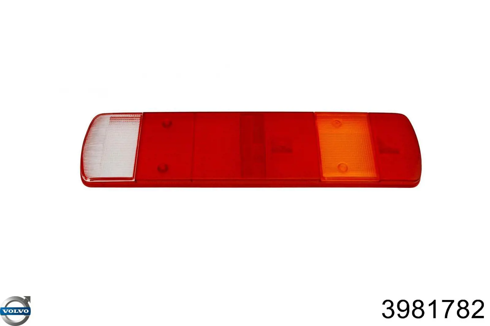Скло ліхтаря заднього 3981782 Volvo