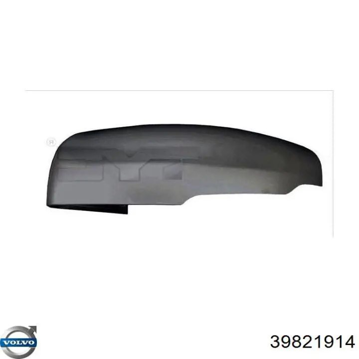 Купити 39821914 Volvo Накладка/кришка дзеркала заднього виду, ліва