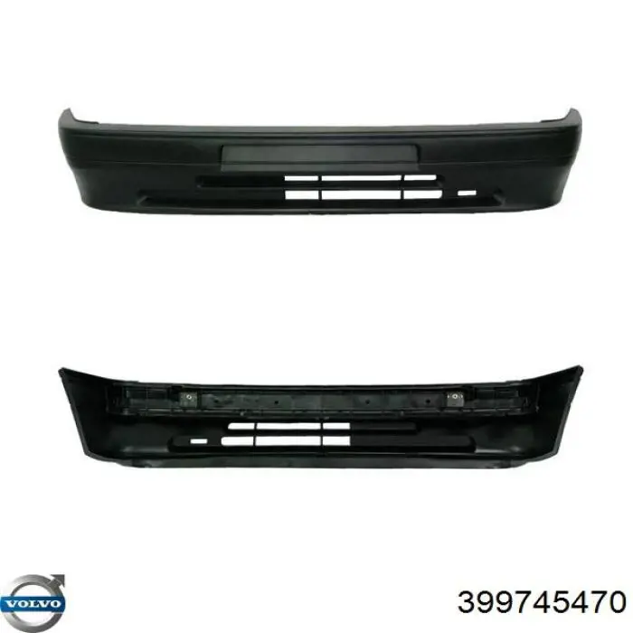 Бампер на авто Volvo 399745470 ціна, від 107.51 USD