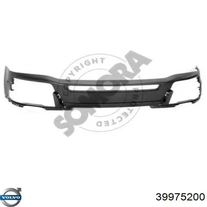 Бампер на авто Volvo 39975200 ціна, від 107.68 USD