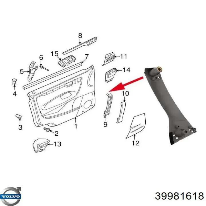 Купити 39981618 Volvo 