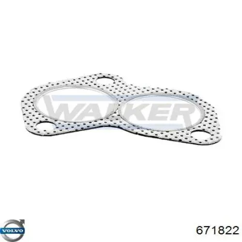 Прокладка прийомної труби глушника Volvo 671822 ціна, від 2.05 USD