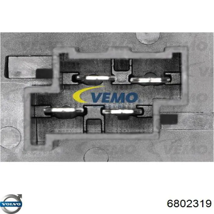 6802319 Volvo Регулятор оборотів пічки