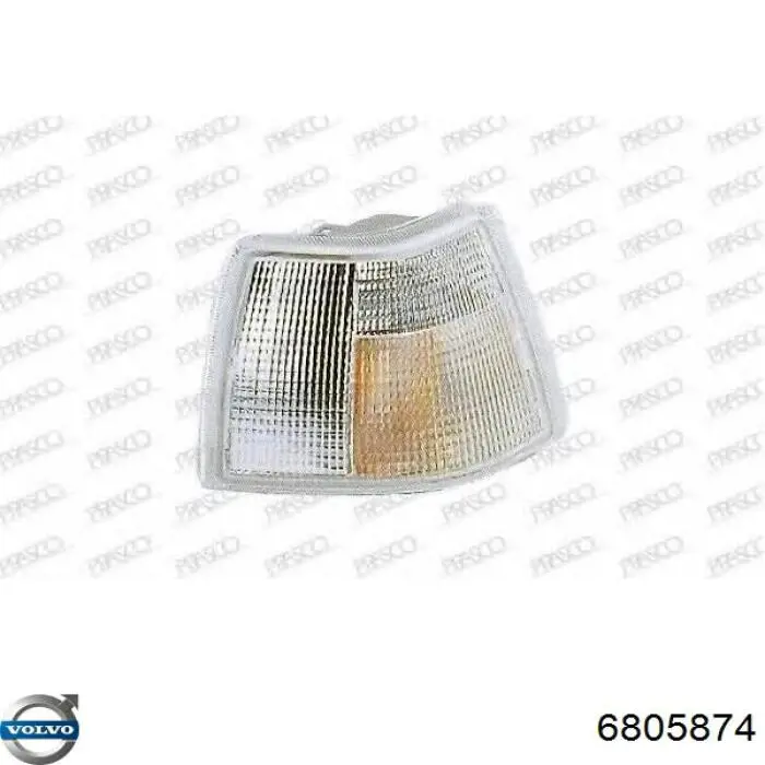 Правий покажчик повороту - лампа Volvo 6805874 ціна, від 19.42 USD