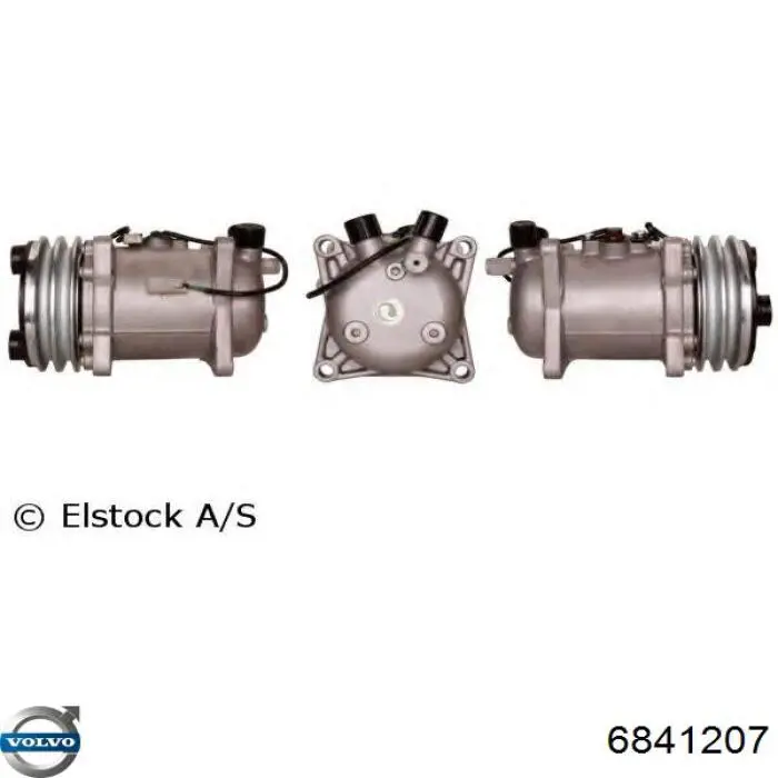 Компресор системи кондиціювання Volvo 36000820 ціна, від 810.87 USD