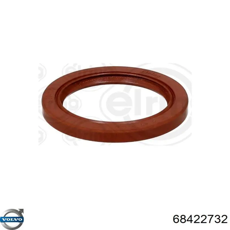 Сальник коленвалу 68422732 Volvo