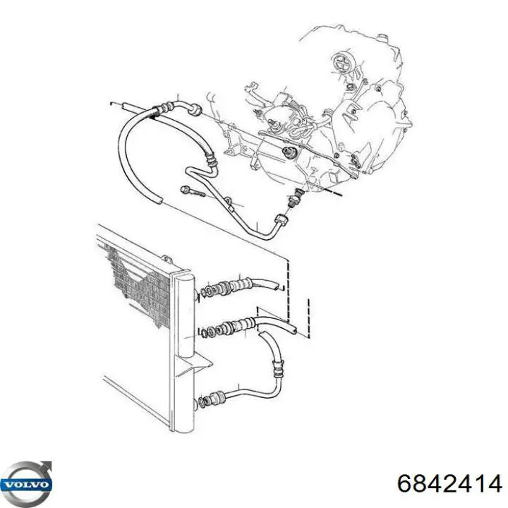 Купити 6842414 Volvo 