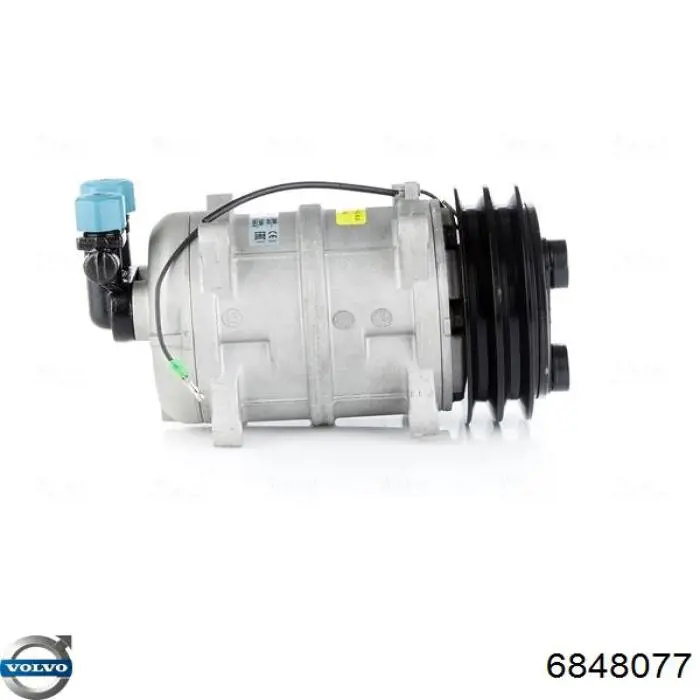 Компресор кондиціонера 3516066 Volvo