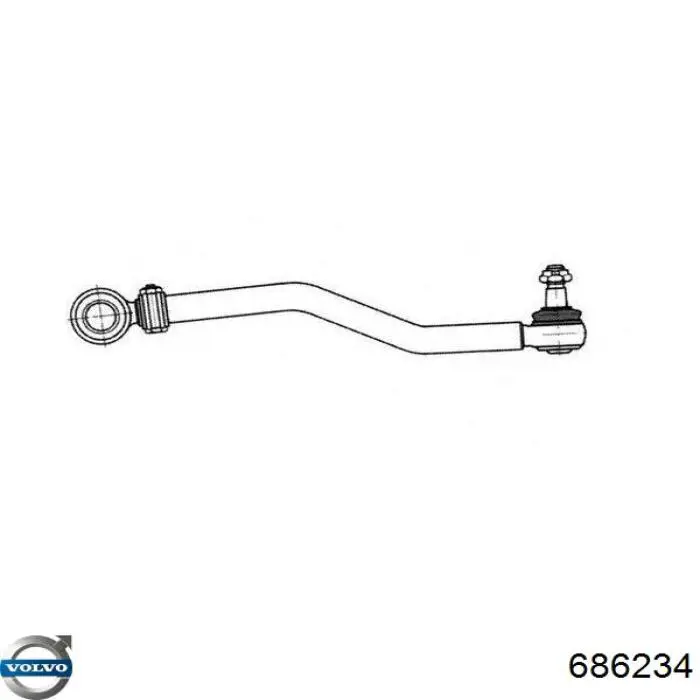 Купити 686234 Volvo Штуцер прокачування супорту гальмівного, переднього
