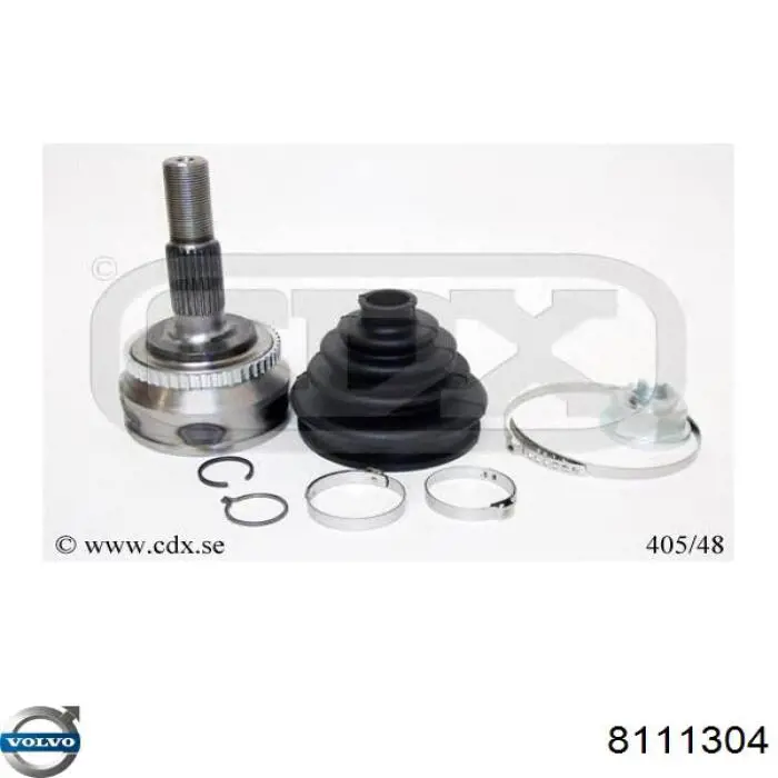 Привід передній лівий Volvo V70 I універсал (LV) (1997 - 2000) ціна, від 145.83 USD