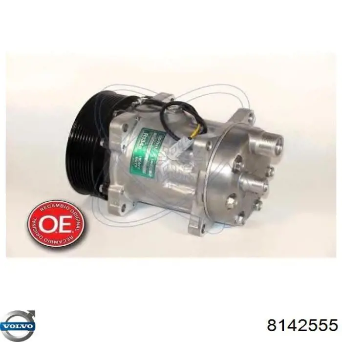 Компресор кондиціонера 8142555 Volvo