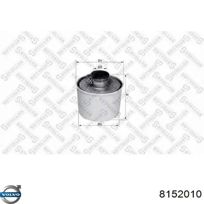 Купити 8152010 Volvo Автомобільний фільтр повітря