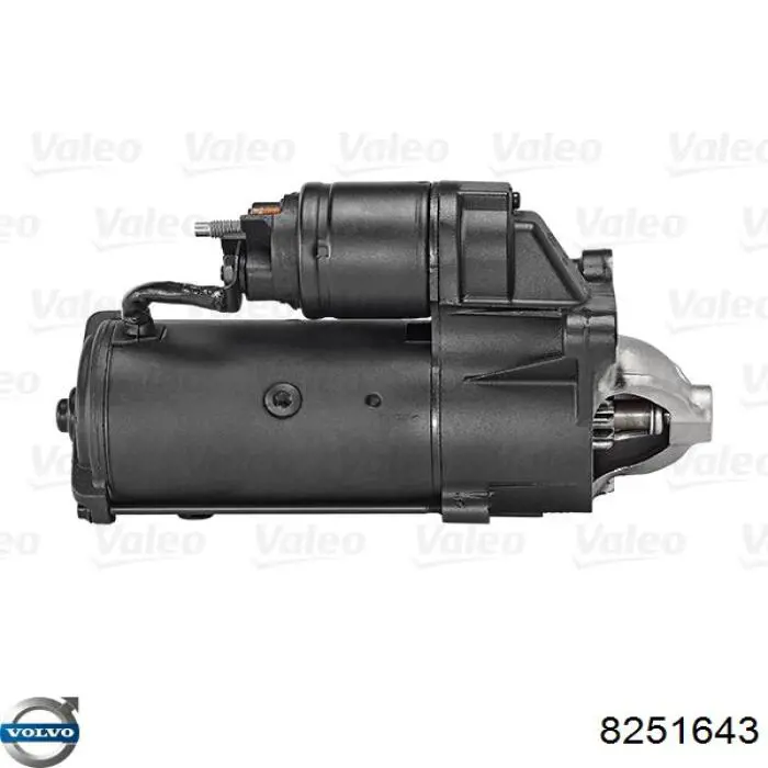 Стартер Volvo 8251643 ціна, від 32.41 USD