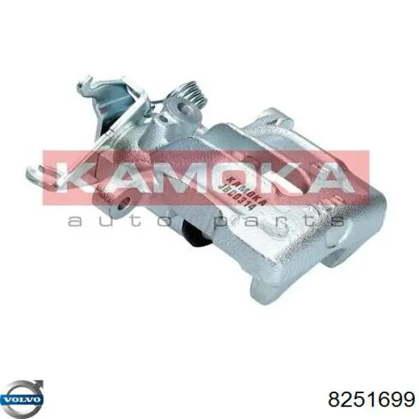 Супорт гальмівний задній правий Volvo 8251699 ціна, від 45.02 USD
