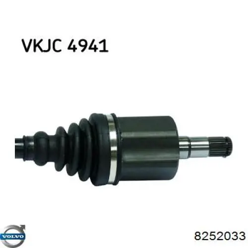  Volvo 8252033 ціна, від 168.92 USD