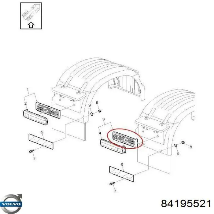 84195521 Volvo 