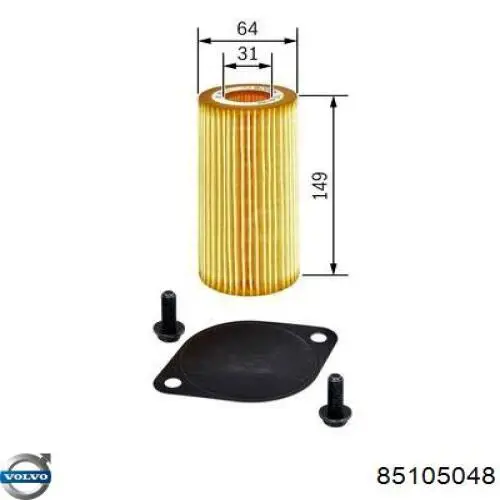 Купити 85105048 Volvo Масло і фільтр в коробку автомат 