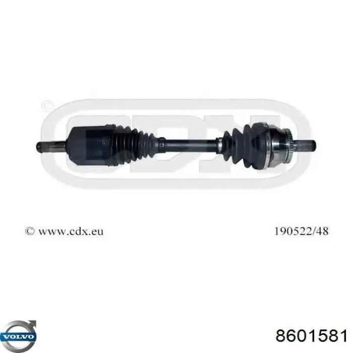 Піввісь передня ліва Volvo 8603801