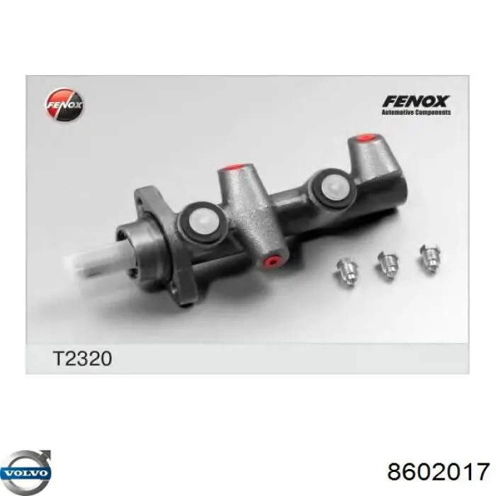 Циліндр головний гальма (Гідротормоз) Volvo 8602017 ціна, від 44.25 USD