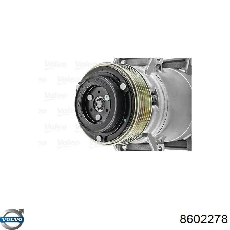 Компресор кондиціонера 8602278 Volvo