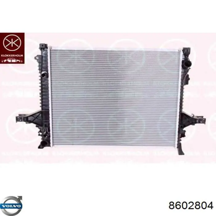 Купити 8602804 Volvo Радіатор двигуна