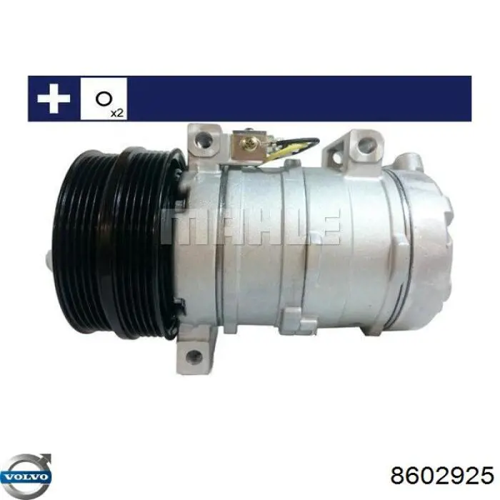 Компресор системи кондиціювання Volvo 8602925 ціна, від 166.10 USD