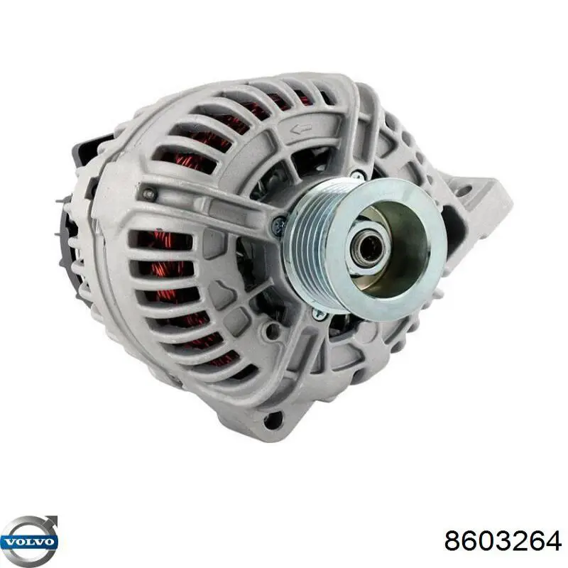 Генератор Volvo 30658086 ціна, від 222.44 USD